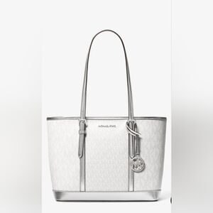 Michael Kors White Tote Bag